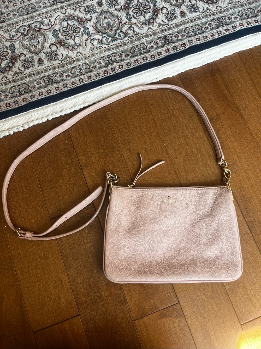 Blush pink Kate spade cross body